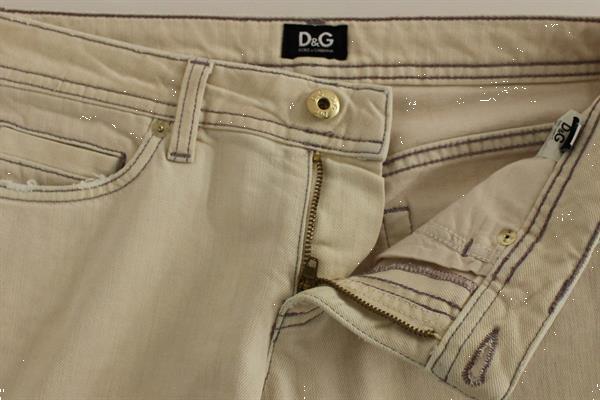 Grote foto dolce gabbana beige cute cotton regular fit jeans pants w2 kleding dames spijkerbroeken en jeans