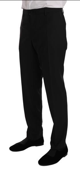 Grote foto dolce gabbana dolce gabbana black double breasted slim f kleding heren kostuums en colberts