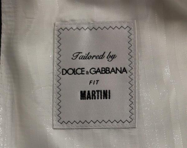 Grote foto dolce gabbana black martini one button blazer it54 xxl kleding heren t shirts