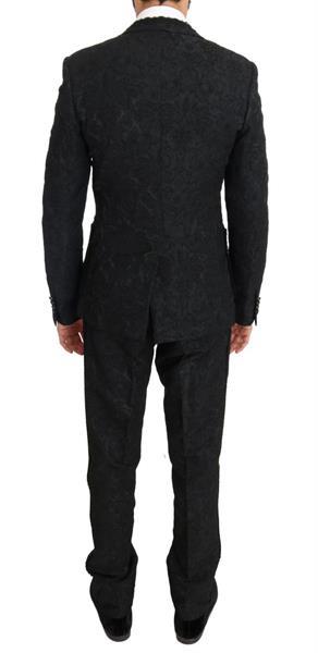 Grote foto dolce gabbana black torrero slim 3 piece one button suit i kleding heren kostuums en colberts