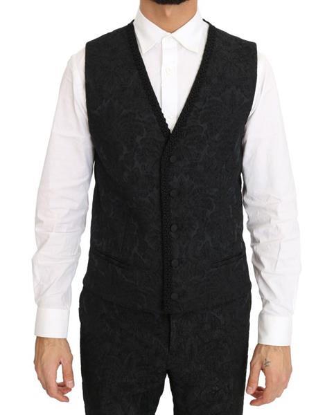 Grote foto dolce gabbana black torrero slim 3 piece one button suit i kleding heren kostuums en colberts