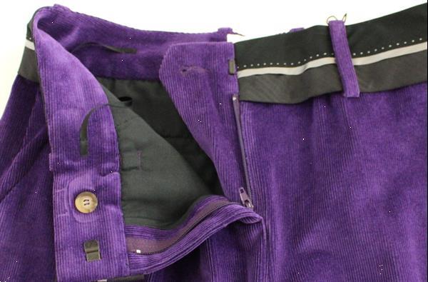 Grote foto dolce gabbana purple cotton corduroys jeans it38 xs kleding dames spijkerbroeken en jeans