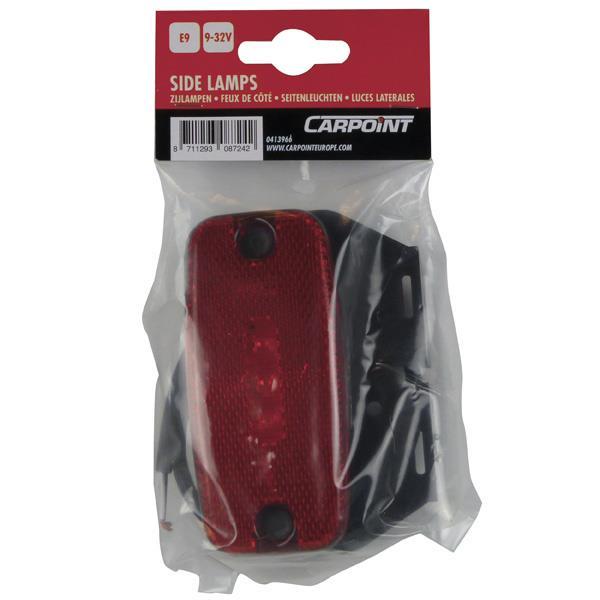 Grote foto carpoint led markeringslamp rood 9 32v caravans en kamperen caravan accessoires