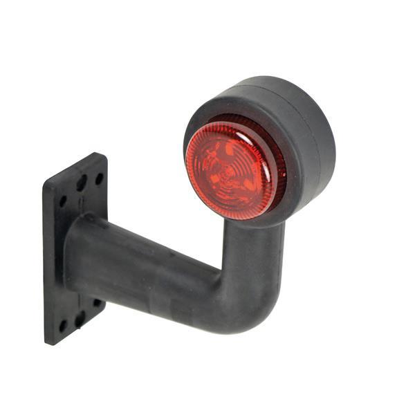 Grote foto carpoint led breedtelicht rechts 90 rood wit 136mm caravans en kamperen caravan accessoires