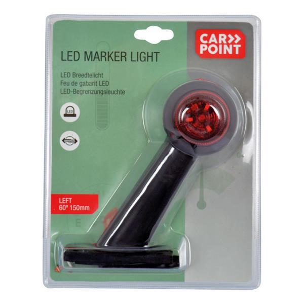 Grote foto carpoint led breedtelicht links 60 rood wit 150mm caravans en kamperen caravan accessoires