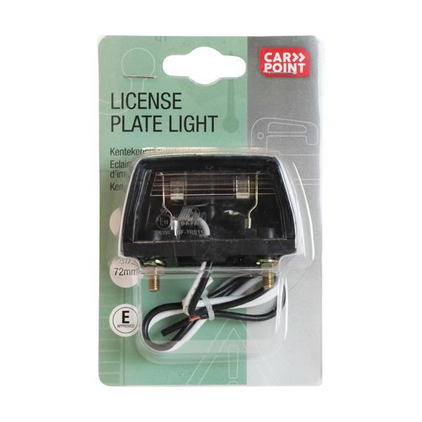 Grote foto carpoint kentekenverlichting 12v e11 72mm caravans en kamperen caravan accessoires