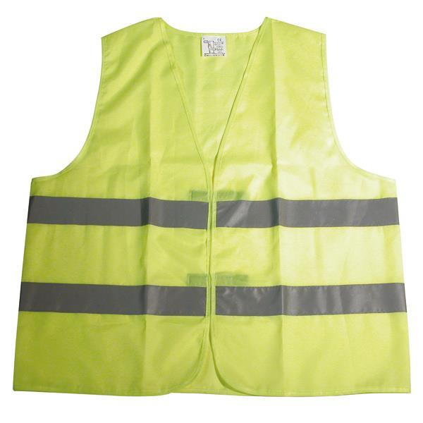 Grote foto carpoint veiligheidsvest junior geel kleding heren overige herenkleding