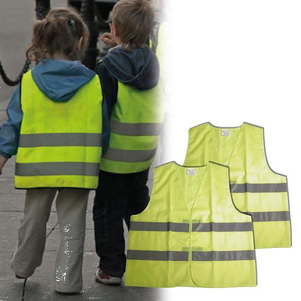 Grote foto carpoint veiligheidsvest junior geel kleding heren overige herenkleding