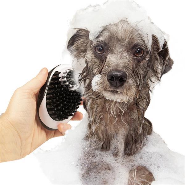 Grote foto duvo shampoo borstel voor honden dieren en toebehoren toebehoren