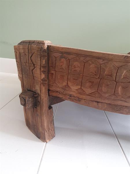 Grote foto maalsteen tafel huis en inrichting woningdecoratie