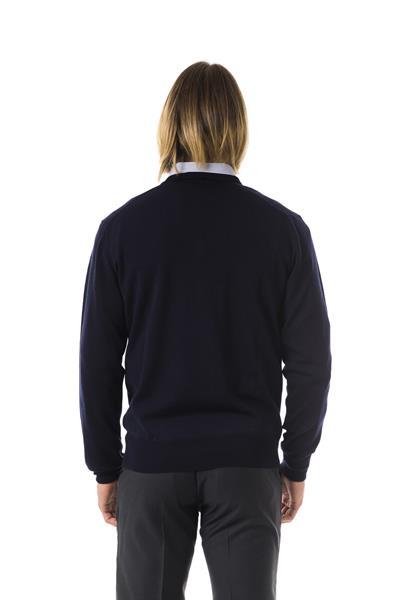 Grote foto uominitaliani blu sweater xs kleding heren truien en vesten