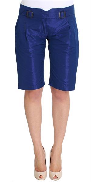 Grote foto ermanno scervino blue above knees bermuda shorts it40 s kleding dames broeken en pantalons