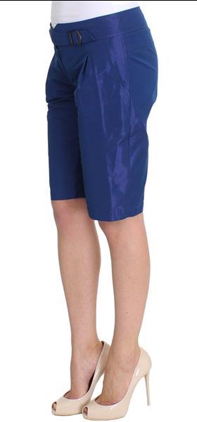 Grote foto ermanno scervino blue above knees bermuda shorts it40 s kleding dames broeken en pantalons