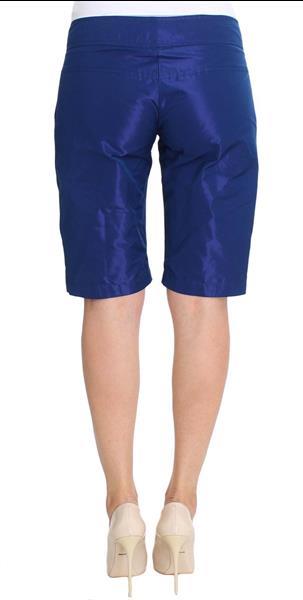 Grote foto ermanno scervino blue above knees bermuda shorts it40 s kleding dames broeken en pantalons