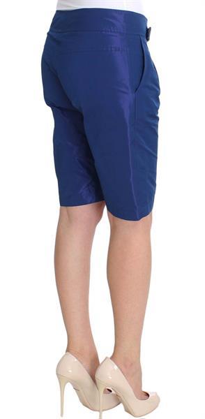 Grote foto ermanno scervino blue above knees bermuda shorts it40 s kleding dames broeken en pantalons