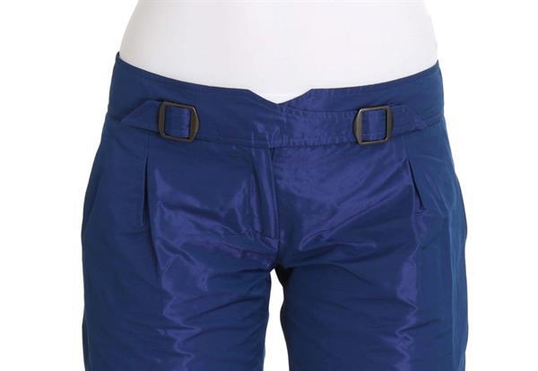 Grote foto ermanno scervino blue above knees bermuda shorts it40 s kleding dames broeken en pantalons