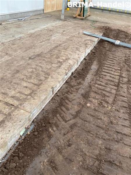 Grote foto betonplaten agriplaten industrieplaten 200x120x12cm koepad tuin en terras tegels en terrasdelen