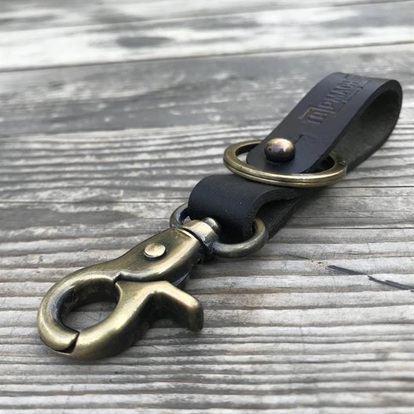 Grote foto trip machine key fob zwart antiek goud motoren kleding