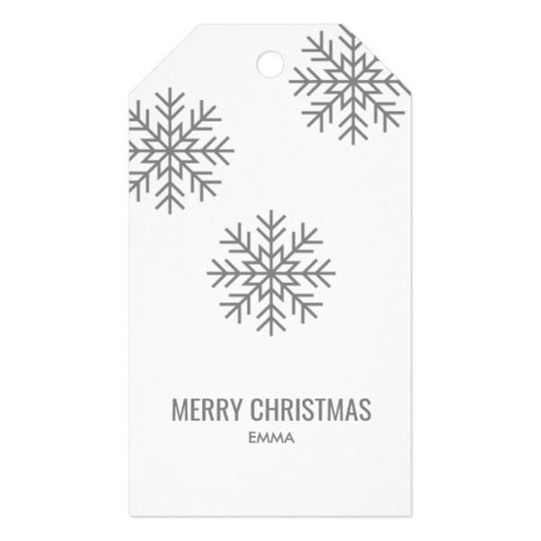 Grote foto inpakpapier gift labels voor kerstcadeaus diensten en vakmensen creatief