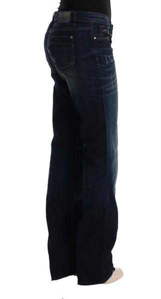 Grote foto costume national blue cotton regular fit denim jeans w28 kleding dames spijkerbroeken en jeans