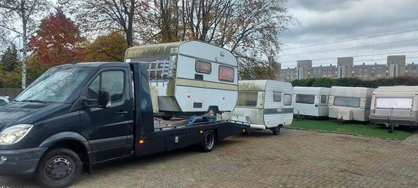 Grote foto gratis afvoer van uw oude caravan en vouwwagen caravans en kamperen caravan