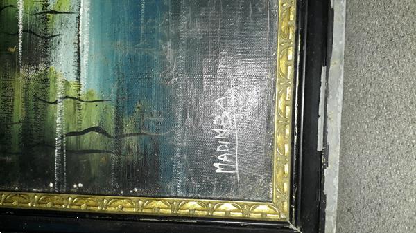 Grote foto madimba painting antiek en kunst kunst