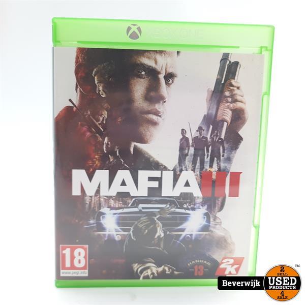 Grote foto mafia iii xbox one game in nette staat spelcomputers games overige merken