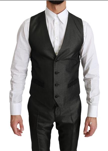 Grote foto dolce gabbana gray single breasted 3 piece martini suit it kleding heren kostuums en colberts