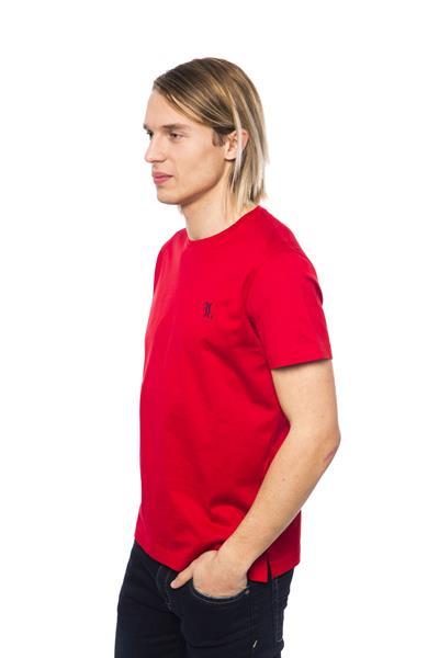 Grote foto billionaire italian couture red t shirt xs kleding heren t shirts