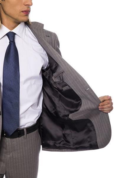 Grote foto billionaire italian couture grich lt grey suit it52 l kleding heren kostuums en colberts