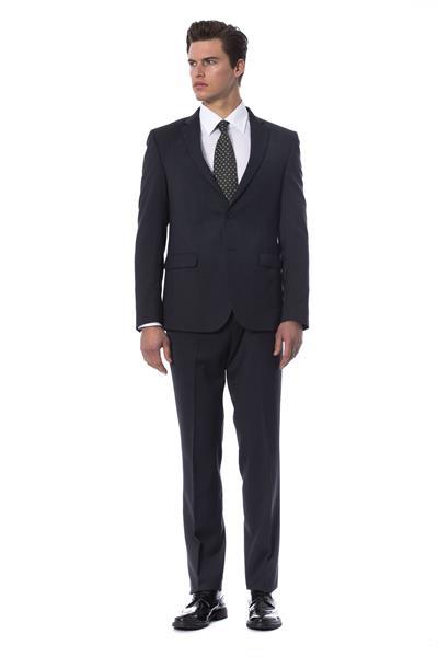 Grote foto tru trussardi e anthracite suit it50 l kleding heren kostuums en colberts