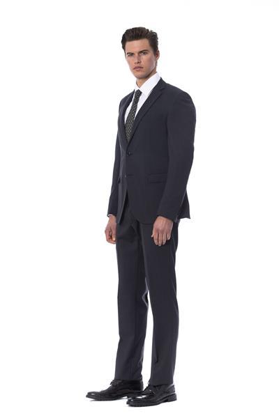 Grote foto tru trussardi e anthracite suit it50 l kleding heren kostuums en colberts