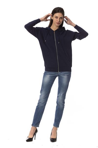 Grote foto frankie morello blupavone sweater xs kleding dames truien en vesten