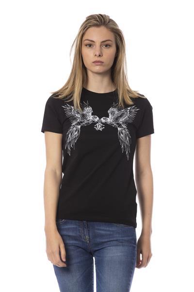 Grote foto roberto cavalli nero tops t shirt s kleding dames t shirts