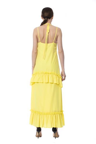 Grote foto silvian heach yellow dress xs kleding dames jurken en rokken