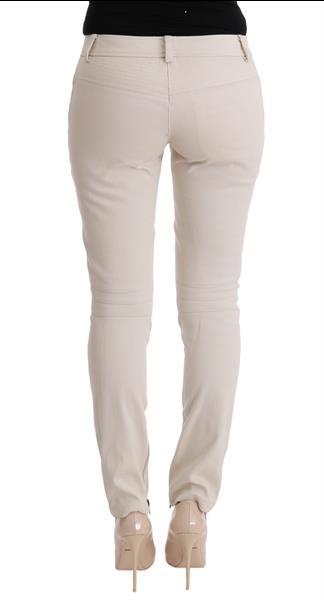 Grote foto ermanno scervino white slim fit casual jeans it40 s kleding dames spijkerbroeken en jeans