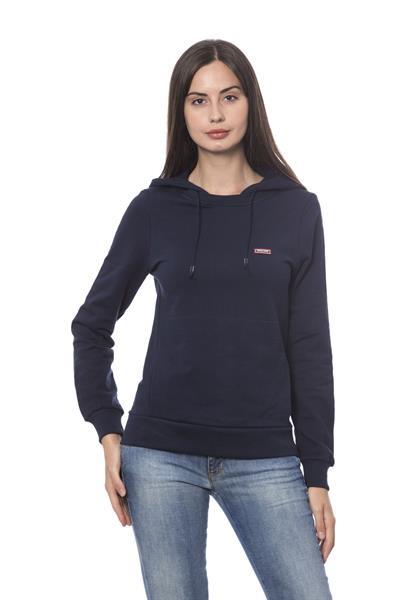 Grote foto roberto cavalli sport dk navy sweater xs kleding dames truien en vesten