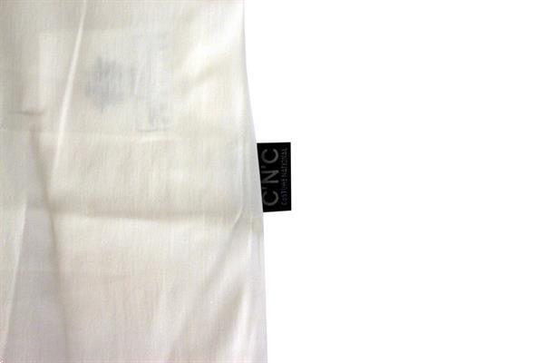 Grote foto costume national white cotton dress shirt it52 xl kleding heren t shirts