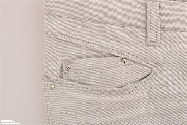 Grote foto costume national white cotton stretch slim jeans w26 kleding dames spijkerbroeken en jeans