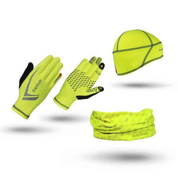 Grote foto gripgrab hi vis running essentials size s sport en fitness overige sport en fitness
