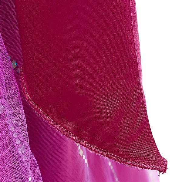 Grote foto aanbieding frozen 2 elsa roze jurk gratis kroon tover kleding dames verkleedkleding