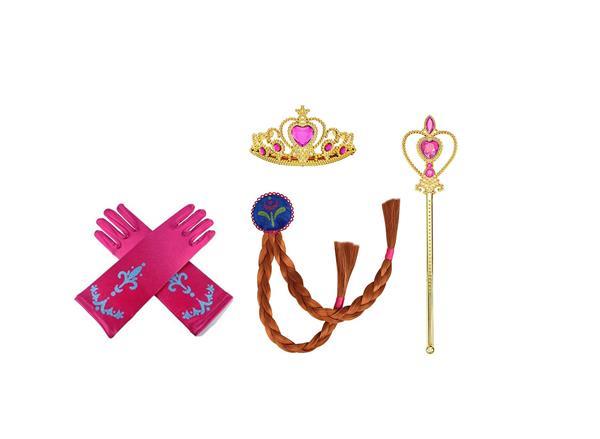 Grote foto frozen anna 4 delig accessoires set kinderen en baby overige