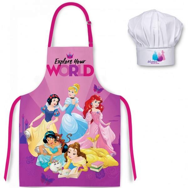 Grote foto princess keukenset kookset schort muts gratis etui kinderen en baby overige
