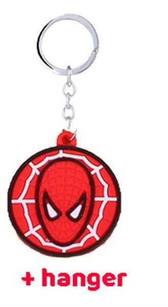 Grote foto spiderman rode blauwe sloffen hanger kinderen en baby schoenen voor meisjes