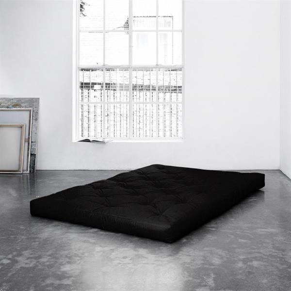 Grote foto karup futonmatras sandwich zwart huis en inrichting matrassen en bedbodems