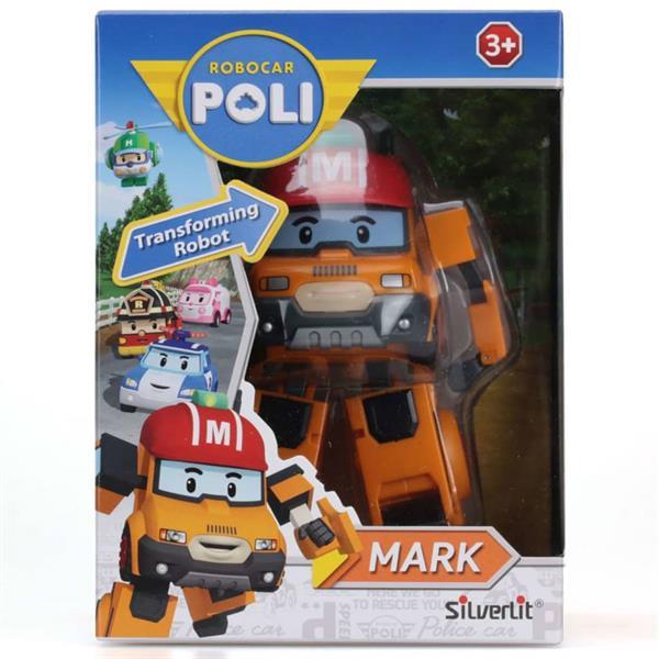 Grote foto silverlit transformerend speelgoed robocar poli mark oranje verzamelen poppen