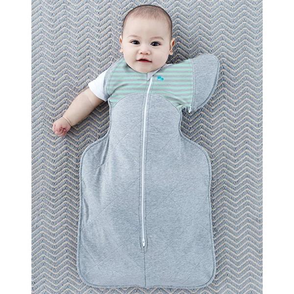 Grote foto love to dream babydoek swaddle up 50 50 warm fase 1 m grijs kinderen en baby overige