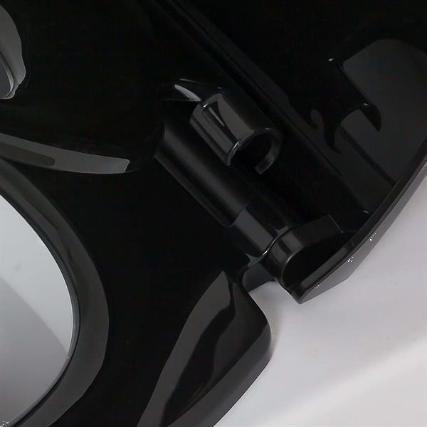 Grote foto tiger toiletbril en kindertoiletbril tulsa zwart doe het zelf en verbouw sanitair