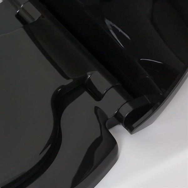 Grote foto tiger toiletbril en kindertoiletbril tulsa zwart doe het zelf en verbouw sanitair