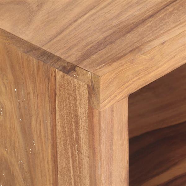 Grote foto vidaxl table basse 110x45x30 cm bois solide huis en inrichting eettafels